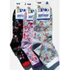 Шкарпетки дитячі Хома 18-20 дівчинка дрібні квІти з гілочкою 2184