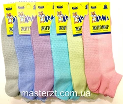Шкарпетки дитячі сітка 22-24 дівчинка мікс Хома