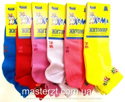 Шкарпетки дитячі сітка 14-16 дівчинка мікс Хома