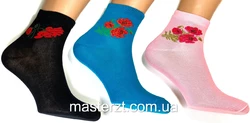 Шкарпетки жіночі демісезонні хб Мастер Мак асорті середні¶