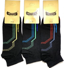 Шкарпетки чоловічі Мастер 27-29 демісезонні ТМ "MASTER" БЕЗШОВНІ СПРІНТ ЧОРНИЙ Шкарпетки чоловічі Мастер 27-29 демісезонні ТМ "MASTER" БЕЗШОВНІ СПРІНТ ЧОРНИЙ