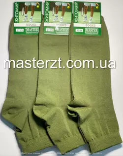 Шкарпетки хакі тактичні 31-33 чоловічі демісезонні середні спорт ТМ "MASTER"