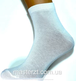 Шкарпетки чоловічі Мастер 25-27р білі середні¶