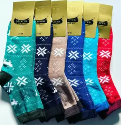 Шкарпетки жіночі махрові хб безшовні MASTER Шкарпетки жіночі махрові хб безшовні MASTER