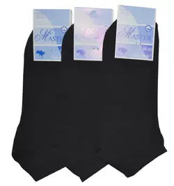 Шкарпетки жіночі демісезонні чорні укорочені ха Мастер