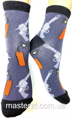Шкарпетки дитячі Хома 20-22 весна осінь  хлопчик¶ петарди 2104 Шкарпетки дитячі Хома 20-22 весна осінь  хлопчик¶ петарди 2104