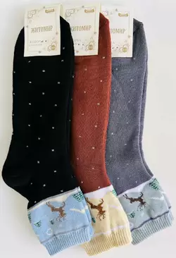 Шкарпетки жіночі махрові хб  MASTER