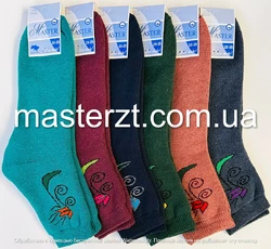 Шкарпетки жіночі махрові ха котик MASTER Шкарпетки жіночі махрові ха котик MASTER