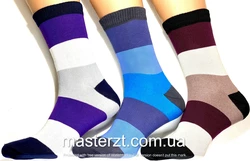 Шкарпетки чоловічі Мастер 27-29р демісезонні смужка