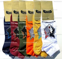 Шкарпетки чоловічі Мастер 25-27 демісезонні ТМ "MASTER" БЕЗШОВНІ  вовк Шкарпетки чоловічі Мастер 25-27 демісезонні ТМ "MASTER" БЕЗШОВНІ  вовк