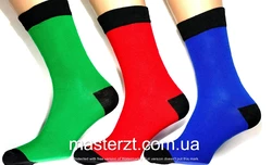 Шкарпетки чоловічі Мастер 25-27р гламуры яскраві високі класика¶