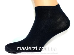 Шкарпетки чоловічі Мастер 25-27р  чорні укорочені спорт¶