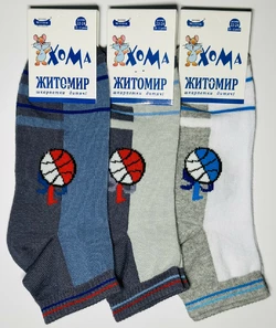 Шкарпетки дитячі Хома 22-24 демісезонні  хлопчик¶  якоря, асорті 2363 Шкарпетки дитячі Хома 22-24 демісезонні  хлопчик¶  якоря, асорті 2363