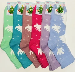 Шкарпетки жіночі махрові хб ялинка MASTER Шкарпетки жіночі махрові хб ялинка MASTER