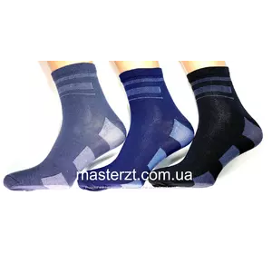 Шкарпетки чоловічі Мастер 25-27р з широкими полосками на стопі