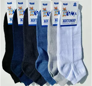 Шкарпетки дитячі сітка 20-22 хлопчик мікс Хома