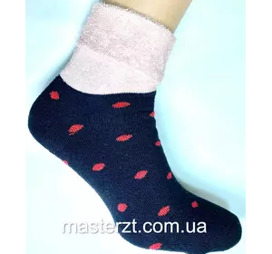 Шкарпетки жіночі махрові ха без гумки MASTER