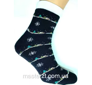 Шкарпетки жіночі махрові ха ялинка MASTER Шкарпетки жіночі махрові ха ялинка MASTER