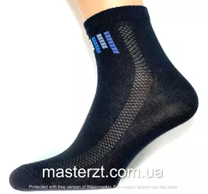 Шкарпетки чоловічі Мастер 25-27р чорні середні тетріс¶