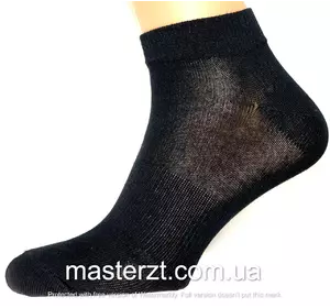 Шкарпетки чоловічі Мастер 27-29р чорні супер спорт¶