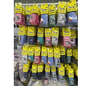 Колготи дитячі Хома махрові 12(62-74)дівчинка(мікс) Колготи дитячі Хома махрові 12(62-74)дівчинка(мікс)