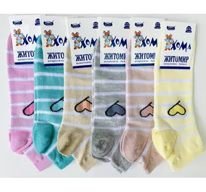 Шкарпетки дитячі сітка 20-22 дівчинка мікс Хома