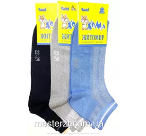 Шкарпетки дитячі сітка 22-24 хлопчик мікс Хома