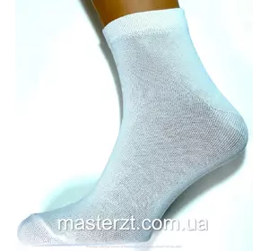 Шкарпетки чоловічі Мастер 27-29р білі середні¶
