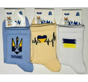 Шкарпетки дитячі патріотичні 18-20 весна осінь Хома дівчинка Шкарпетки дитячі патріотичні 18-20 весна осінь Хома дівчинка