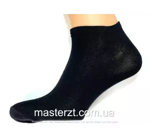 Шкарпетки чоловічі Мастер 27-29р чорні укорочені спорт¶
