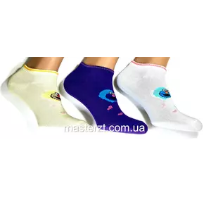 1110, Шкарпетки жіночі ДЕМІСЕЗОННІ ТМ "MASTER" Серця укорочені¶ 1110, Шкарпетки жіночі ДЕМІСЕЗОННІ ТМ "MASTER" Серця укорочені¶