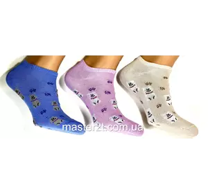 Шкарпетки жіночі демісезонні хб Мастер Собаки укорочені Шкарпетки жіночі демісезонні хб Мастер Собаки укорочені